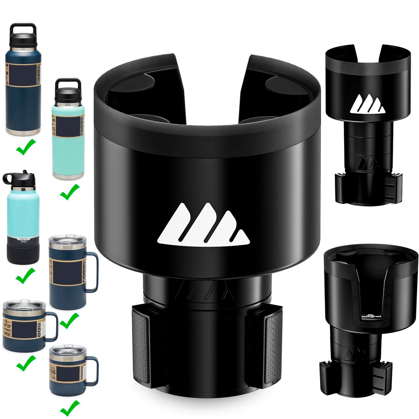 Integral Car Cup Holder Adapter for Yeti & Hydro Flask