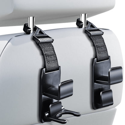 Heroway Purse & Grocery Car Seat Hooks – 4 Pack