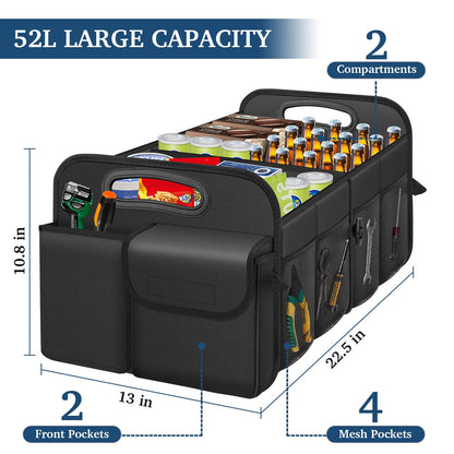 Femuar Collapsible Car Storage Organizer for SUV & Sedan